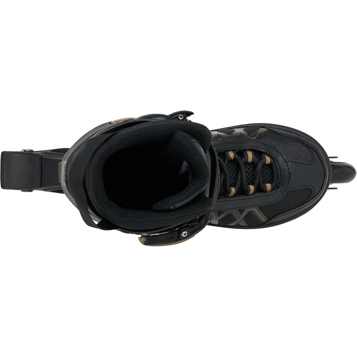 Інлайнери роликові ковзани RAVEN Expert для дітей та дорослих, регульовані 40-43 (25,5-28см), колір золотий