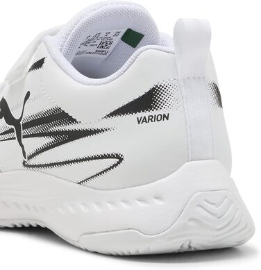 Дитячі кросівки PUMA VARION II V JR для залу, біло-чорні, 34 EU