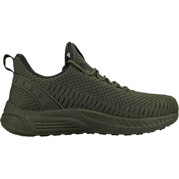 Жіночі кросівки Feethit для бігу та фітнесу. Легкі, дихаючі, з гумовою підошвою. Білі, чорні, хакі (37 EU)