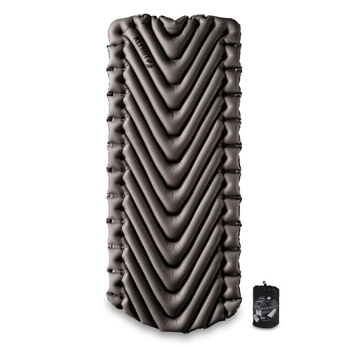 Каремат Klymit Static V Luxe Extra Wide 76 см для кемпінгу, туризму та походів 198x76x7.6 см