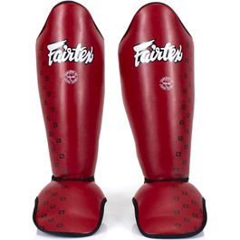 Захист гомілки Fairtex SP5, червоний, розмір XL
