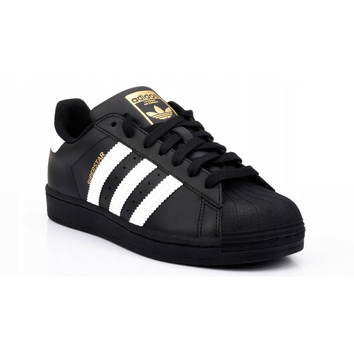Кросівки adidas Superstar чорні/білі EG4959 шкіряні, розмір 40 2/3
