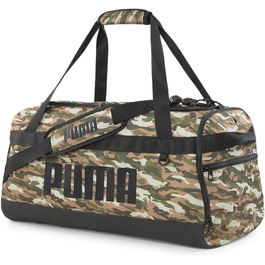 Спортивна сумка PUMA Challenger Medium, коричнево-зелена, універсальний розмір