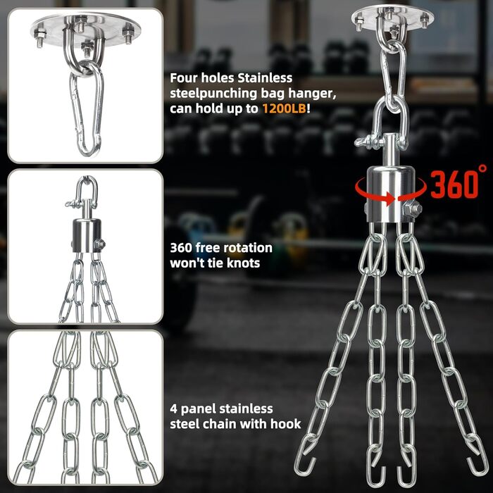 Боксерський мішок Canvas Boxsack для дорослих, 120 см, невикористаний, міцний, вантажопідйомність до 80 кг, білий