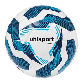 М'ячі для футболу Uhlsport Team - тренувальні м'ячі для команди, дитячі та дорослі, розміри 3, 4, 5, білі/темно-сині/блакитні