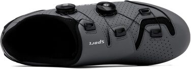 Велосипедні черевики SDEQA для MTB, чоловічі/жіночі, сумісні з SPD, з клітами, унісекс, сірий (46 EU)