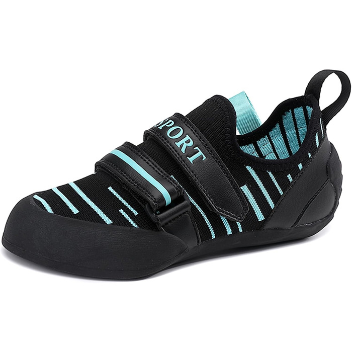 Жіночі скельні туфлі низького об'єму для фітнесу та спорту, професійні для боулдерингу, 39 EU, Black Moon