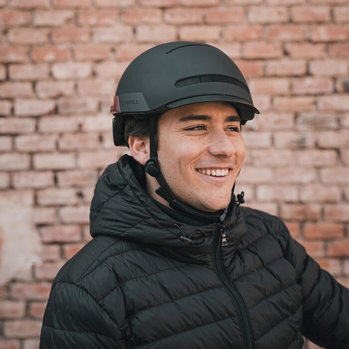 Розумний велосипедний шолом LIVALL BH51M Neo з Bluetooth, динаміками, мікрофоном, вбудованими поворотниками, візором і функцією виявлення падіння