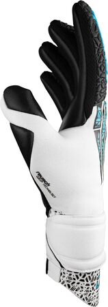 Воротарські рукавички Reusch GK1 Pro для дорослих, біло-сині, відмінний хват, внутрішній шов, розмір 10