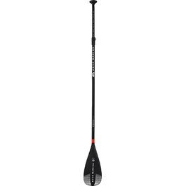 Весло Aqua Marina Sports III регульоване алюмінієве для SUP, чорне, 165–210 см