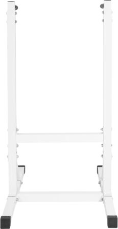 Станція для віджимань GORILLA SPORTS®, 98x65x125 см, до 150 кг, сталевий турнік, м'які ручки, чорна або біла, для фітнесу, паралети, бруси