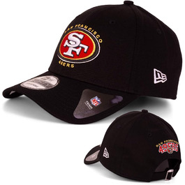 Кепка New Era New York Yankees 39thirty Flexfit чорна, універсальний розмір