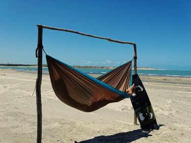 Гамак Amazonas Ultra-Light Silk Traveller XL для подорожей та гір, надлегкий, 295x150 см, до 200 кг