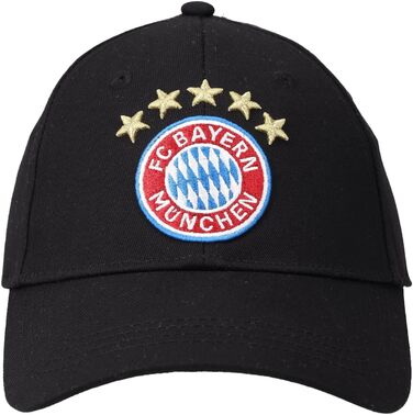 Кепка FC Bayern München з логотипом (червона, темно-синя, чорна) - універсальний розмір