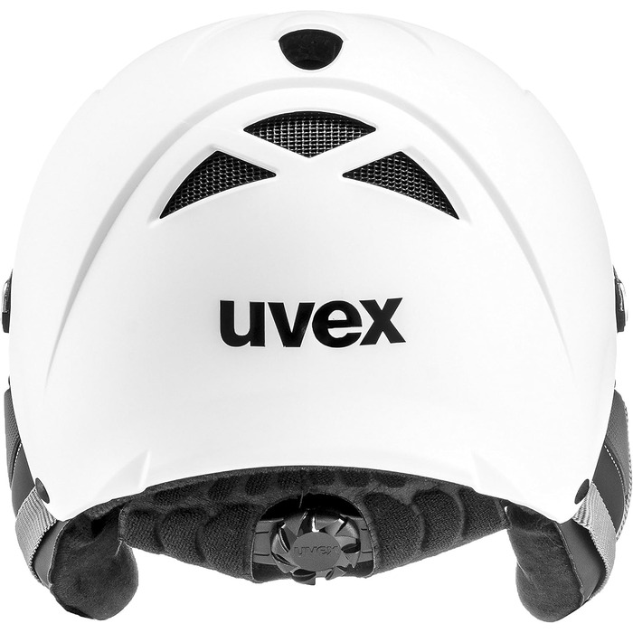 Лижний шолом Uvex HLMT 300 Vario, 55-58 см, білий матовий, фотохромна лінза