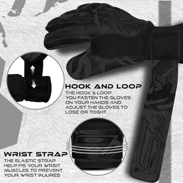 Воротарські рукавички WESTWOOD FOX Fingersave для дітей та юнаків, DumboLatex, 4+3 мм, розмір 6 (8-10 років), жовто-білі