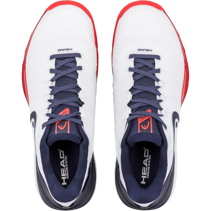 Кросівки чоловічі HEAD Revolt Pro 5.0 Clay White Navy 45 EU