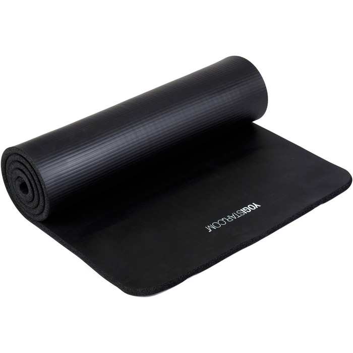 Килимок для пілатесу Yogistar Yogimat Basic чорний