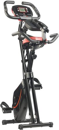 PEARL Sports 2-в-1 складаний орбітрек з еспандерами та тримачем для планшета, 2,5 кг маховик, для дому та літніх людей
