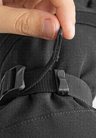 Гірськолижні рукавички Reusch Gore-TEX унісекс, водонепроникні та теплі, чорно-білі, розмір L