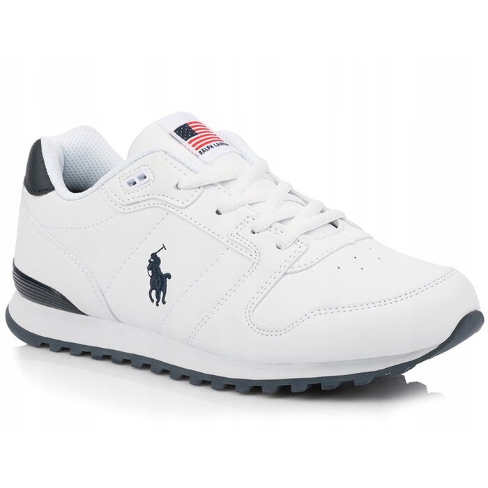 Кросівки Polo Ralph Lauren, екошкіра, білі, розмір 33