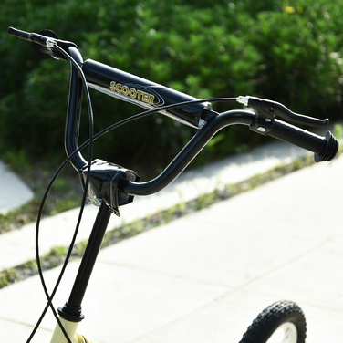 Дитячі самокати HOMCOM від 5 років, самокат Kick Scooter City Scooter з 12 дюймовими пневматичними шинами та гумовим кікбордом для безпечної їзди