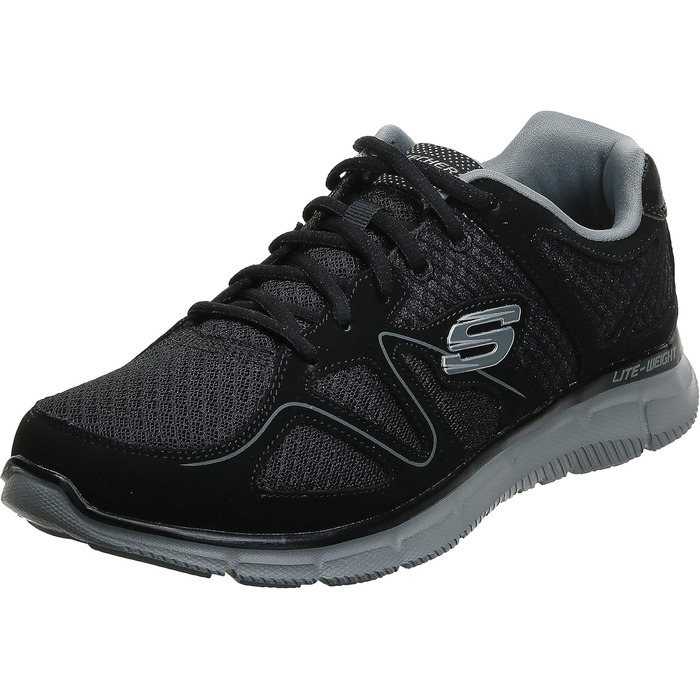 Чоловічі Оксфорди Skechers Verse Flash Point (42.5 EU, Чорний)