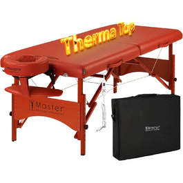 Складаний масажний стіл Master Massage Fairlane 71 см з підігрівом Therma Top, ультралегкий, портативний, для масажу та терапії