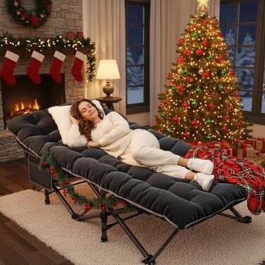 Складні туристичні ліжка ABORON для дорослих, 1200D, двошарові, портативні, міцні, для дому, офісу, кемпінгу, відпочинку. Розмір: 198x81x46 см. Без матрацу.