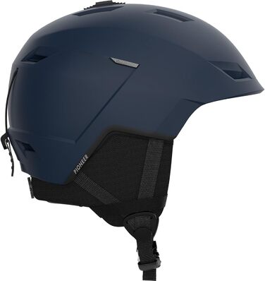 Шолом Salomon Pioneer LT для чоловіків, синій, легкий, комфортний, для гірськолижного спорту та сноуборду, розмір M (56-59 см), спортивний дизайн
