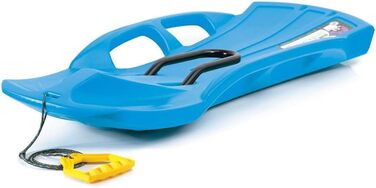 Дитячий санки-потяг SNOW TRAIN CONTROL з ручками, захистом та підставкою для ніг