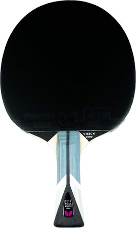 Настільний тенісний ракетка Butterfly Timo Boll Vision 1000, ITTF, для професіоналів, паназіатська накладка, конкавна ручка
