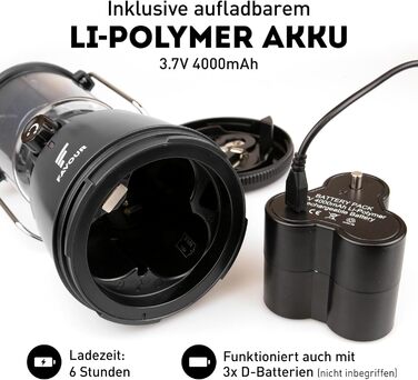 Ретро LED Ліхтар на сонячній батареї для вулиці RETRO L0818 | Чорний, диммування, режим свічки, водонепроникний IP64, для кемпінгу, намету, з акумулятором