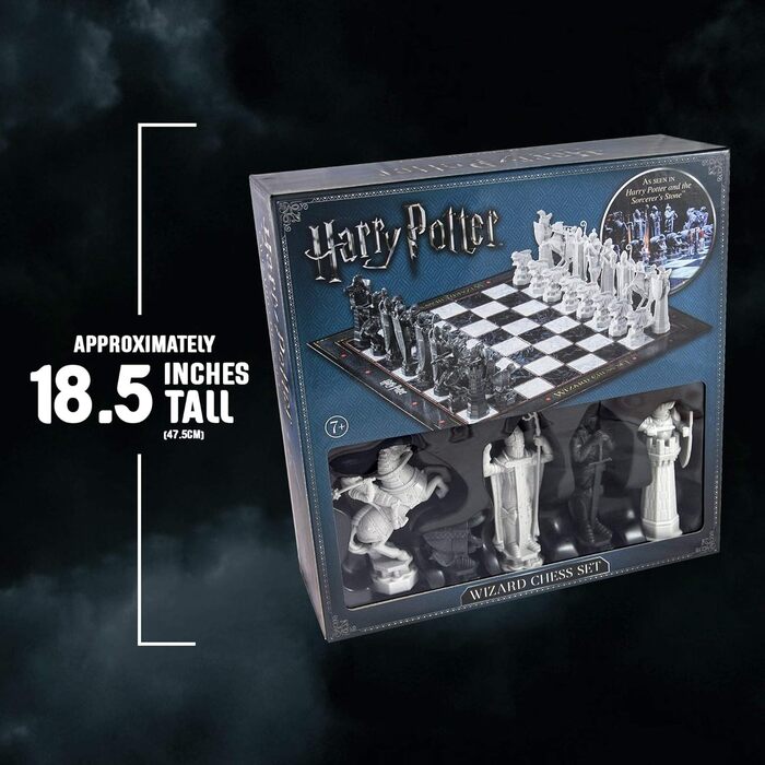 Шахи Гаррі Поттера The Noble Collection, чарівний шаховий набір для фанатів, колекційна версія