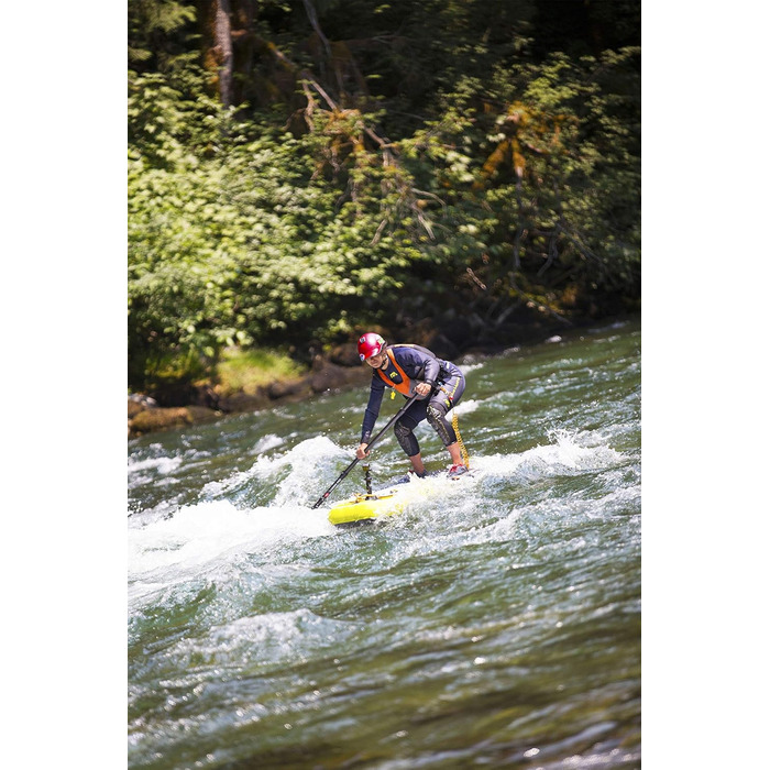 Надувний SUP Aqua Marina Sport Rapid 9.6 – дошка для сплаву річками та по течії, жовта, 289.6 x 84 x 15 см