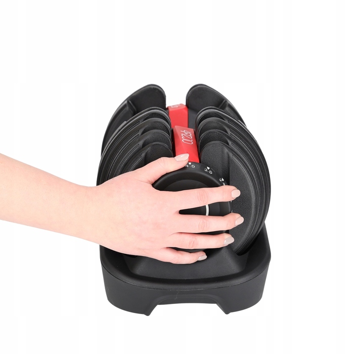 Регульовані чавунні гантелі 4FIZJO 1 x 24 кг