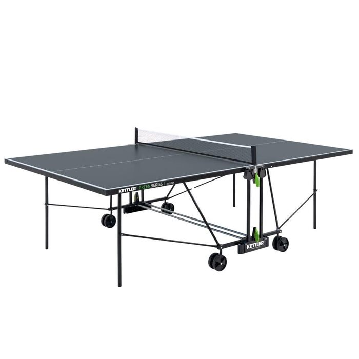 Стіл для тенісу Kettler K1 Outdoor Turnierformat (Німеччина) - складний, стійкий до подряпин, меламін 4мм