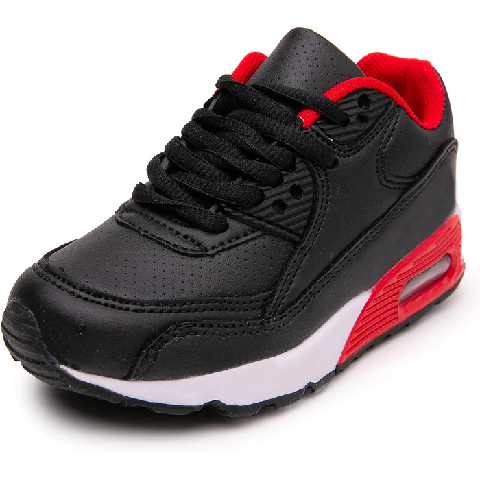 Дитячі кросівки для залу: спортивні, для хлопчиків та дівчаток, розміри 25-41 EU (26 EU, чорний 9992)