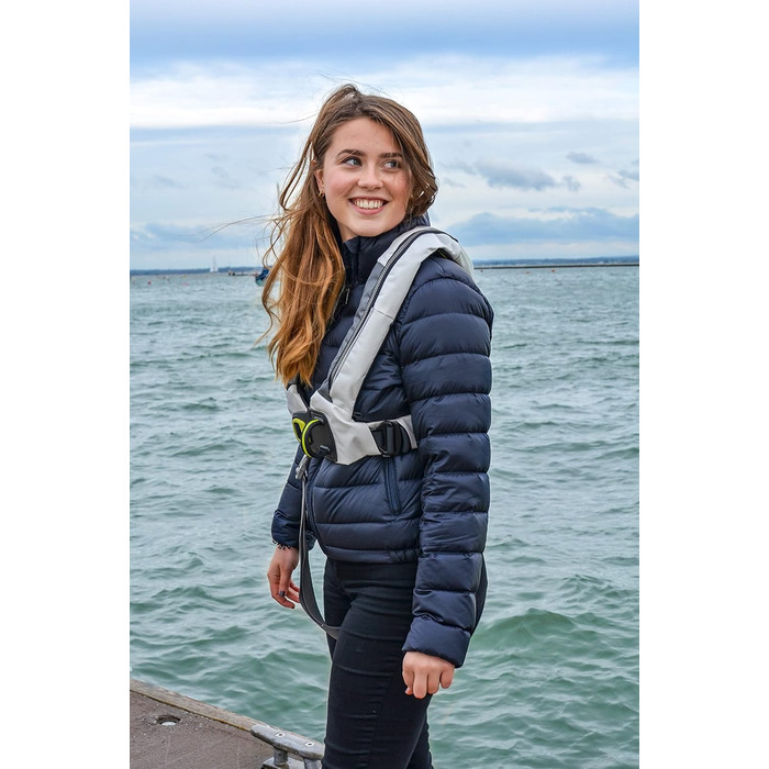 Рятувальний жилет Spinlock Deckvest 6D 170N з HRS-системою, білий