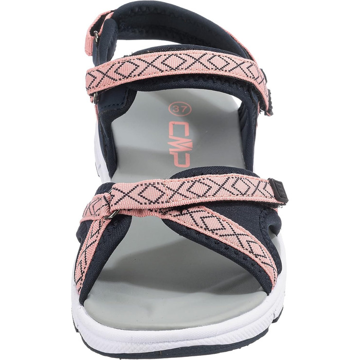 Жіночі трекінгові сандалії CMP Almaak, блакитно-персиковий, 39 EU