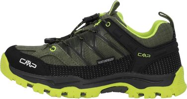 CMP Rigel Low Trekking Shoes Wp - Дитячі трекінгові черевики (40 EU, Kaki Acido)