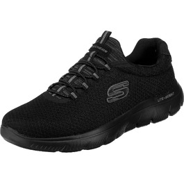 Чоловічі кросівки Skechers Summits 233049 сітчасті, чорні, розмір 47.5 EU