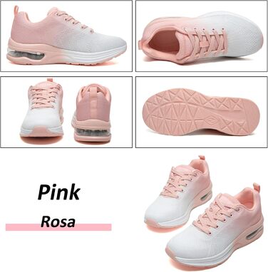 Жіночі кросівки для фітнесу та бігу Laufschuhe Rosa (42 EU) з амортизацією та підтримкою стопи