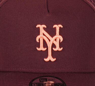 Кепка New Era MLB Бейсболка з логотипом команди New York Mets 9Forty A-Frame Snapback, універсальний розмір