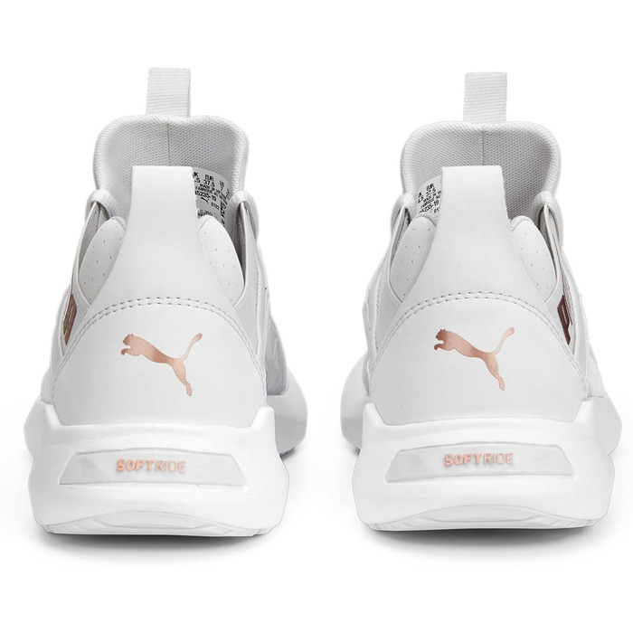 Жіночі кросівки Puma Softride Enzo Nxt для бігу та повсякденного носіння, 39 EU, сірий, рожеве золото, металік