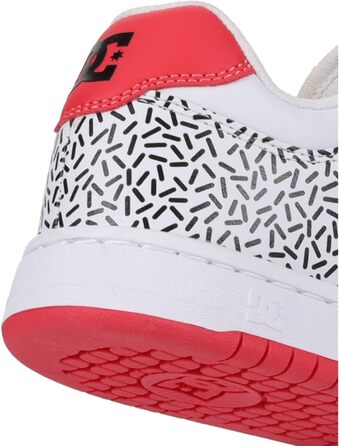 Кросівки DC Shoes Manteca для жінок, білі, чорні, рожеві, 42.5 EU