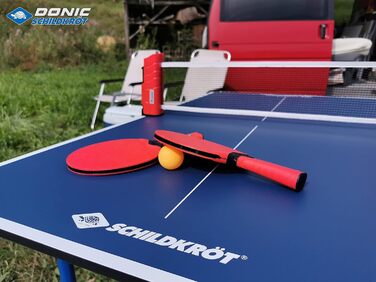 Набір для настільного тенісу Donic-Schildkröt Outdoor з сіткою, універсальний розмір