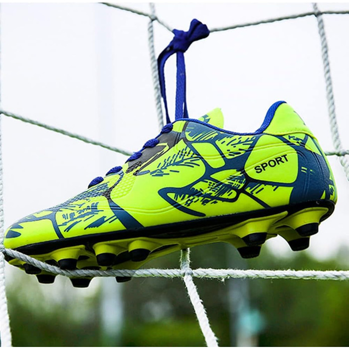 Дитячі футбольні бутси Low Top для хлопчиків, професійні, для тренувань, з шипами. Розмір 33 EU, зелені