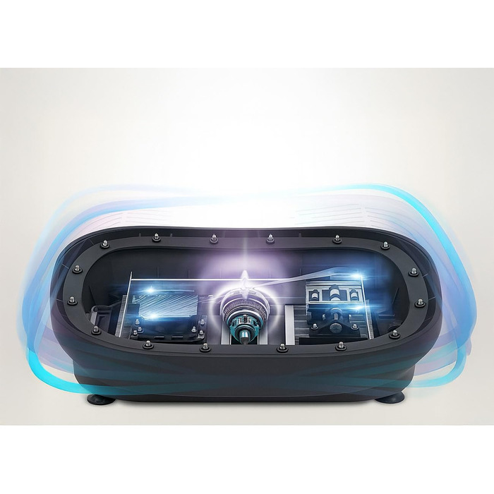 Віброплатформа Newgen Medicals з Bluetooth та динаміками: 180 рівнів, LED-дисплей для фітнесу та м'язового тренування