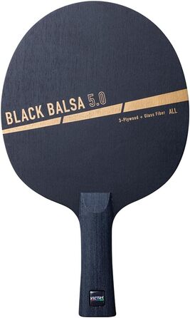 Основа для настільного тенісу VICTAS Holz Black Balsa 5.0, легка, дерев'яна